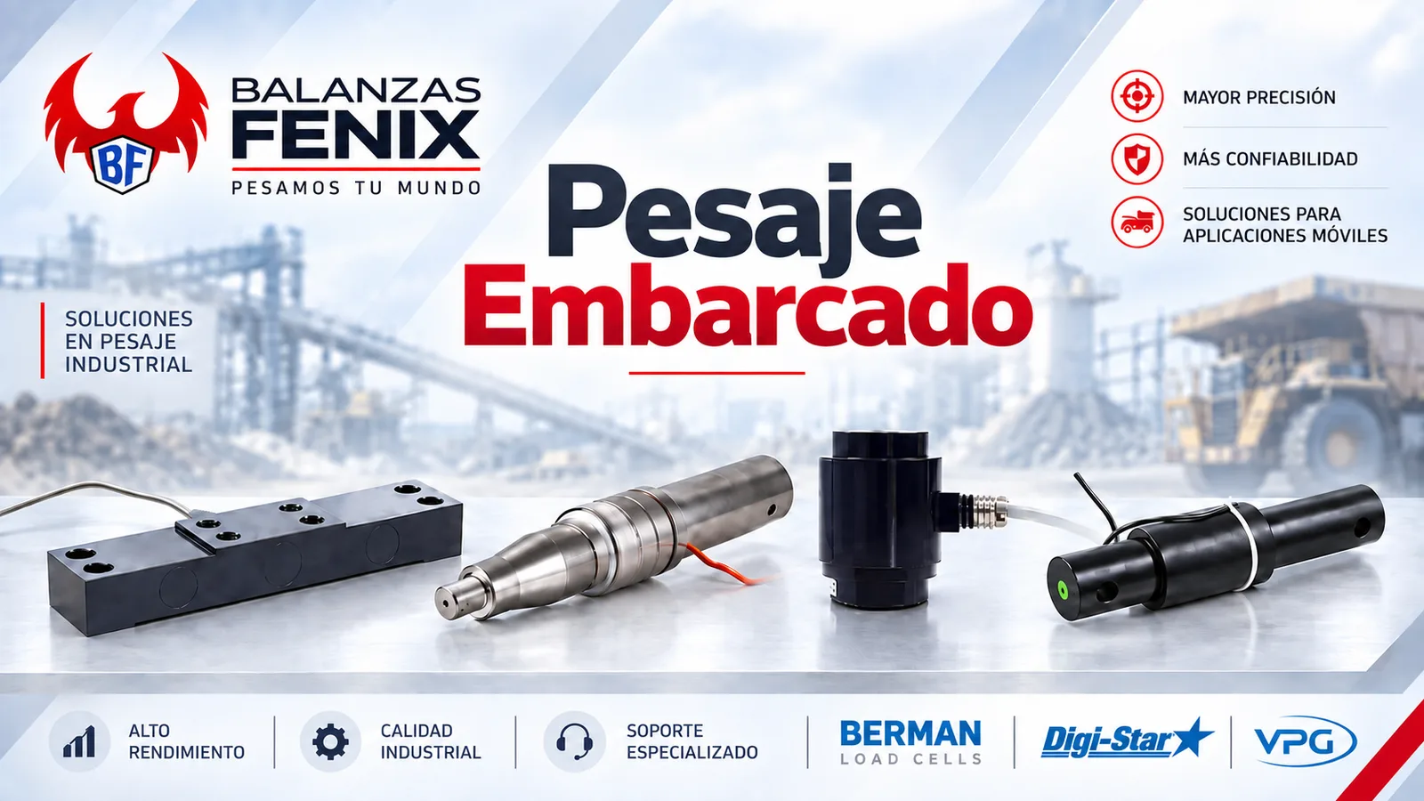 Pesaje embarcado por pedido